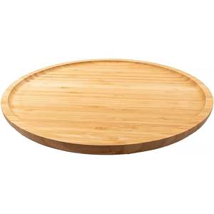 Top attrayant en bois paresseux Susan artisanat différent 2 tailles en gros rond en bois paresseux Susan pour la cuisine - Product Image 2