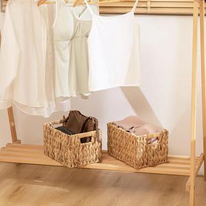 Cestas de Mimbre de Jacinto de Agua, Cesta de Almacenamiento Hecha a Mano, Venta al por Mayor, Ecológica, Hecha en Vietnam - Product Image 5