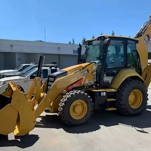 Livraison rapide, chargeuse-pelleteuse CAT d'occasion bon marché, excavatrice 4x4, disponible en stock, achetez maintenant - Product Image 1