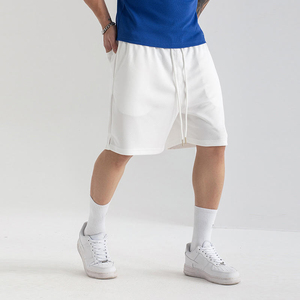 Mens White Baggy <b>Mesh</b> Basketball Shorts High Quality Breathable Athletic Wear Long Drawstring Custom Streetwear Half <b>Pants</b> - Product Image 6
