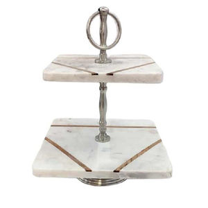 Soporte de acero inoxidable para pastel de boda, venta al por mayor, nuevo diseño, 3 niveles, mejor calidad, pulido - Product Image 2