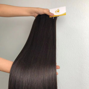 Extensions de cheveux humains vietnamiens 100% bruts, super lisses, cheveux Remy, 8-32 pouces, toutes les couleurs, prix de gros - Product Image 1
