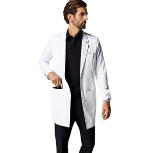 2025 blouse de laboratoire médical écologique d'hiver personnalisée en gros pour hommes blanc fabriqué au Pakistan vêtements de plein air - Product Image 2