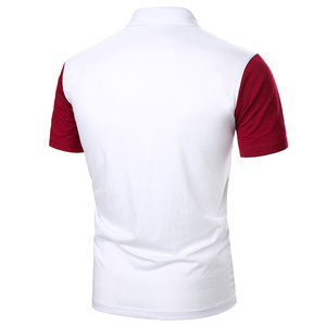 Por encargo ligero Color sólido llano Golf para Polo camiseta para hombres 100% tela de punto de algodón diseño personalizado - Product Image 2