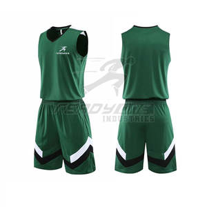 Camiseta de baloncesto ultraligera para hombre, conjunto de pantalones cortos inspirados en la liga profesional con opción de logotipo personalizado para el verano - Product Image 1