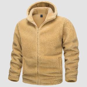 Custom Autumn & Winter 400G US Size Fleece-<b>Lined</b> Thickened Unisex Loose Solid-Color Hoodie & <b>Pants</b> 2-Piece Set - Product Image 3