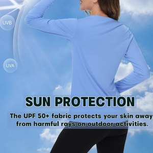 ¡Novedad de 2025! Camisetas básicas para mujer, ropa ajustada de manga larga para correr, camisetas de moda de otoño y primavera con mangas en contraste para el verano - Product Image 4