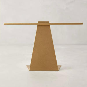 Vente en gros de présentoir à bijoux en métal doré personnalisé Design personnalisé pour le stockage et l'affichage de bijoux - Product Image 2