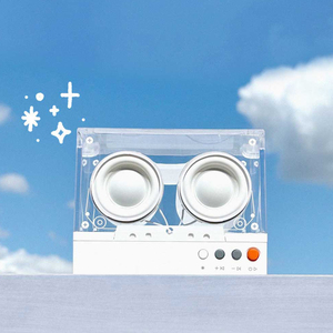 ลำโพงชาร์จไร้สายเสียงสเตอริโอขนาดเล็ก6W ของ ovroom พร้อมไฟ RGB 5สีปรับได้นานถึง10ชั่วโมง - Product Image 4