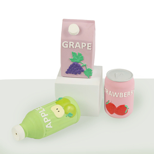 C4P all'ingrosso spremere il giocattolo in lattice personalizza la masticazione cane durevole pet squeaky drink può cane giocattolo - Product Image 3
