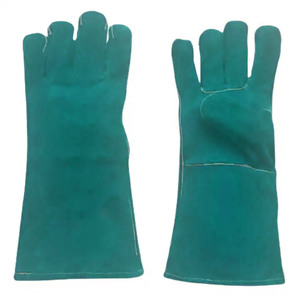 ถุงมืองานเชื่อมหนังวัวแบบพรีเมี่ยม, ถุงมือป้องกันความร้อนและจุดประกายไฟไฟสำหรับงานเชื่อมอุตสาหกรรม - Product Image 3