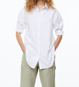 Chemises à col décontractées à manches longues personnalisées pour femmes, couleur unie, boutons à l'avant, pour le printemps, l'automne et l'hiver, chemises ODM Supply - Product Image 1