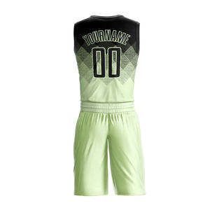 Uniforme de Baloncesto Deportivo Hecho en Pakistán, Uniforme de Baloncesto con Impresión Personalizada, Servicio OEM - Product Image 3
