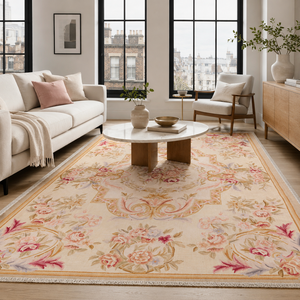 Netline Home Quiet Stripes Off White Heritage Washable <b>Rug</b> - Product Image 1