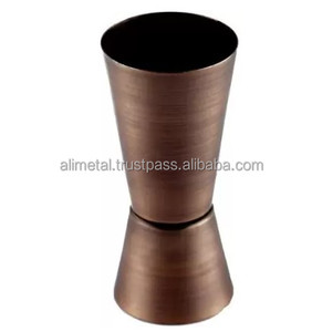 Taza medidora personalizable de alta calidad de acero inoxidable con clavija de doble cara o vaso de chupito para bares y restaurantes - Product Image 3