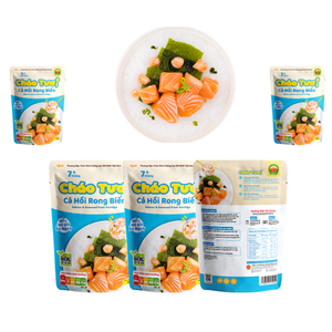 240g de bouillie d'algues de saumon prête à manger BRC ISO HACCP certifiée bouillie fraîche saine pour adultes enfants Vietnam FSSC certifié - Product Image 4