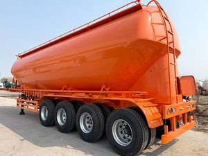 Semirremolque Cisterna para Harina, 4 Ejes, 60cbm, Transporte de Cemento a Granel con Tren de Aterrizaje Reforzado y Suspensión Tipo Americana - Product Image 5