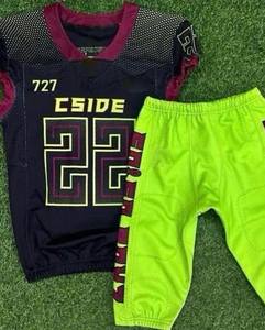 Maillot de football américain unisexe brodé USA, toutes équipes, respirant, manches courtes, haute qualité, vente en gros à prix réduit, livraison incluse - Product Image 6