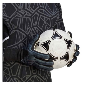 Gants de gardien de but de football professionnels pour hommes, nouveau design, matière en cuir, imperméables, respirants, fermeture à boucle et crochet, logo personnalisé - Product Image 5
