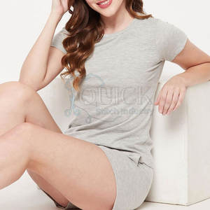 เซ2025างเกงขาสั้นสำหรับผู้หญิงเอวสูงเหนือเข่าผ้าคอตต้อน100% น้ำหนักเบาตามสั่ง - Product Image 6