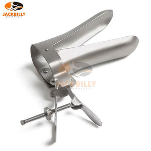 Spéculum vaginal réutilisable en acier inoxydable, équipement vétérinaire jetable, vente chaude, OEM/ODM, lot de 3 pièces - Product Image 3