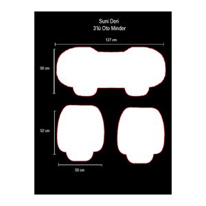Jaguar X-Type anteriore e posteriore Set cuscino del sedile nero pelle cuciture nere