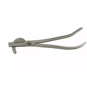 Émasculateur équin blanc de haute qualité Double écrasement dans des instruments vétérinaires de castration d'acier inoxydable disponibles dans toutes les tailles - Product Image 2