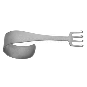 Freeman เครื่องดึงหน้า7นิ้วโค้งหลัง37มม. สี่ง่ามอุปกรณ์ผ่าตัด - Product Image 3