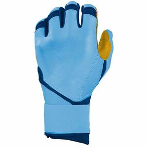 Guantes de bateo de béisbol y softbol de cuero personalizados de alta calidad Guantes cómodos de puño largo profesional - Product Image 3