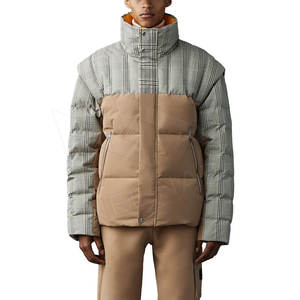 Chaqueta de Invierno Brillante de Moda Promocional de la Mejor Calidad, Chaqueta Acolchada para Hombre, Personalizada, Impermeable, con Capucha, Estilo Urbano - Product Image 2