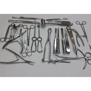 Instrumentos de cirugía ortopédica básica Juego de instrumentos quirúrgicos manuales de acero inoxidable 25 PCS MOL Certificado Mejor A + - Product Image 1