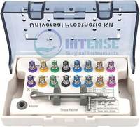 Grosir 16 buah Kit implan Universal kunci pas torsi Manual ukuran 10-70Ncm alat restorasi implan gigi harga pabrik