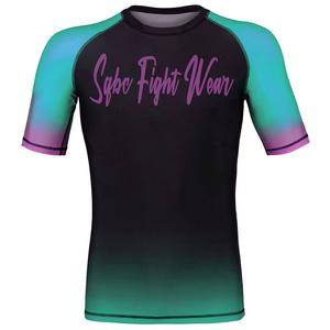 Protector de sarpullido para hombre, ropa de artes marciales MMA, ropa deportiva personalizada de embalaje para adultos, Jiu Jitsu Gi, sublimación - Product Image 5