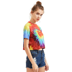 Fabricant pakistanais dernière conception femmes haut court t-shirts séchage rapide respirant femmes hauts courts - Product Image 3