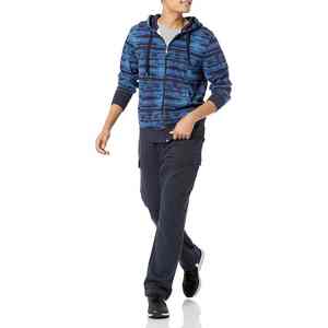 Sudadera con capucha de lana de algodón para hombre con jersey de gran tamaño, corte de material transpirable, perfecta para caminar en el gimnasio, descansar y moda - Product Image 3