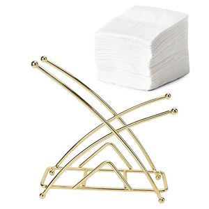 Hot Selling Iron Metal <b>Napkin</b> <b>Holder</b> Golden Finished for Home Dining Table Decorations Handmade <b>Napkin</b> <b>Holders</b> - Product Image 2