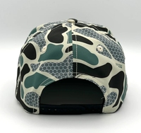 Gorra Snapback de Texas personalizada con logotipo bordado, gorras de béisbol de camuflaje con cuerda, diseño de camuflaje promocional, fábrica de Vietnam