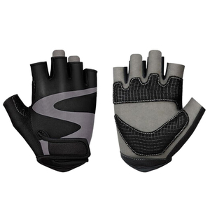 Gants de cyclisme de sport unisexes confortables en cuir rembourrés respirants sur mesure - Product Image 5