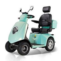 Scooter de ocio para ancianos de cuatro ruedas eléctrico tipo freno electromagnético en un coche familiar Fabricantes de comercio exterior