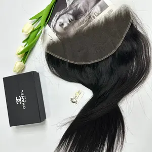 Groothandel Hete Trending Onbewerkte Cuticula Uitgelijnd Frontale Hd Kant 100% Vietnamese Human Hair Extensions Top1 Haarproducten