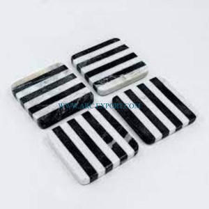 Modern design <b>table</b> decorative home coasters marble material handmade classic <b>table</b> <b>top</b> coasters sets for wedding and events use - Product Image 5