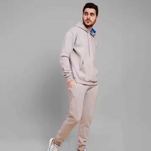 Branded Custom Logo Oversized High Quality Sweat Suits for Men 2025 French Terry Two Piece Tracksuit Manufacturer for <b>Boys</b> Girls - Product Image 4
