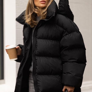 Veste matelassée respirante pour femme en saison froide, avec doublure en laine, design matelassé isolé - Product Image 6