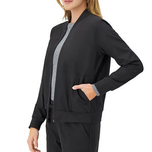 Blouse d'uniforme médical de haute qualité pour femmes, en polyester et élasthanne, pour infirmières et personnel médical - Product Image 1