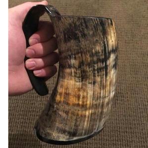 Viking Beer Mug Tankard with Handle Animal & Religious Style Eco-Friendly for Halloween Celebration - Product Image 6