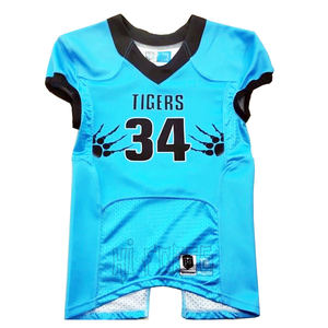 Maillots de football américain vierges maillot personnalisé en gros vêtements de football américain - Product Image 1