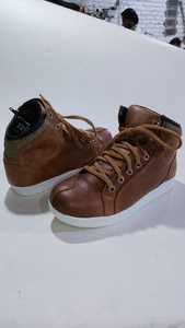 Mode Baskets décontractées Chaussures pour hommes Bottes en cuir véritable Chaussures à lacets - Product Image 2