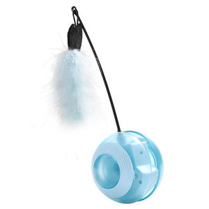 Jouets intelligents interactifs automatiques de luxe écologiques pour chats d'intérieur avec plumes – Vente en gros - Product Image 1