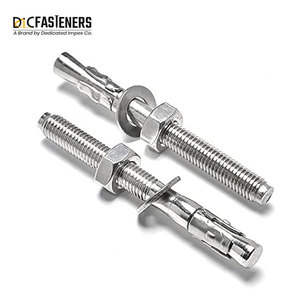 M16 M20 thép carbon nêm tay áo Neo bu lông mở rộng A325 A307 B7 b7m gr 2 gr 5 HDG mạ kẽm nhúng nóng DIN ASTM tiêu chuẩn - Product Image 4