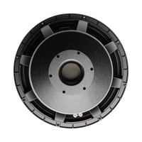 Haut-parleur pa 18 pouces, aimant 280, bobine mobile entrée et sortie 5 pouces, subwoofer de spectacle en direct